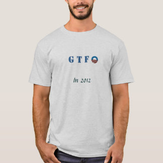 CAMISETA G T F O 2012