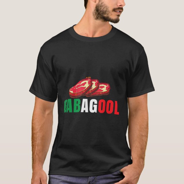 Camiseta Gabagool Cacola Meat New Jersey Italian Pride Gift (Frente)