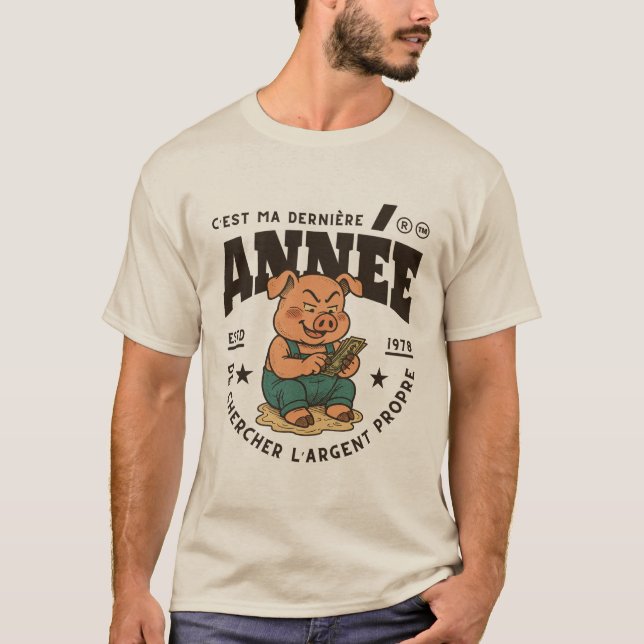 Camiseta Gabão: é o meu último ano de procurar (Frente)