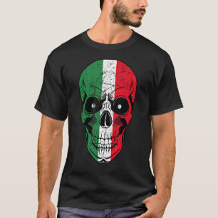 Camiseta Gabão mexicano colorido com sinalizador do México