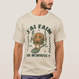 Camiseta Gabão: quem me convida para comer?