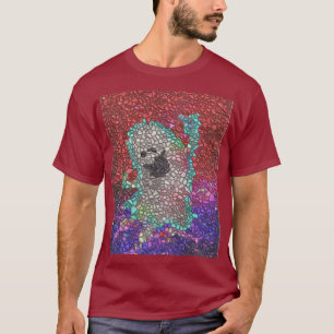 Camiseta Gabbie o Fantasma Vermelho Mosaico