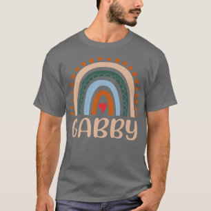 Camiseta Gabby Rainbow Avó Bonita Dia de as mães Engraçado 