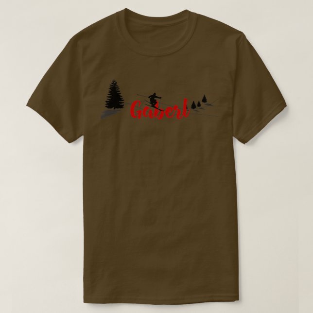 Camiseta Gaberl Ski Long (Frente do Design)