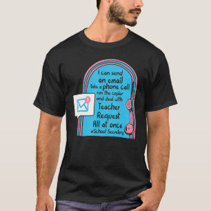 Camiseta Gabinete de Descrição do Trabalho do Secretário de
