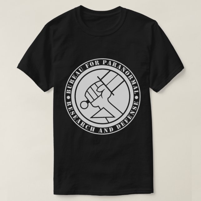 Camiseta Gabinete de Investigação e Defesa Paranormal (Frente do Design)