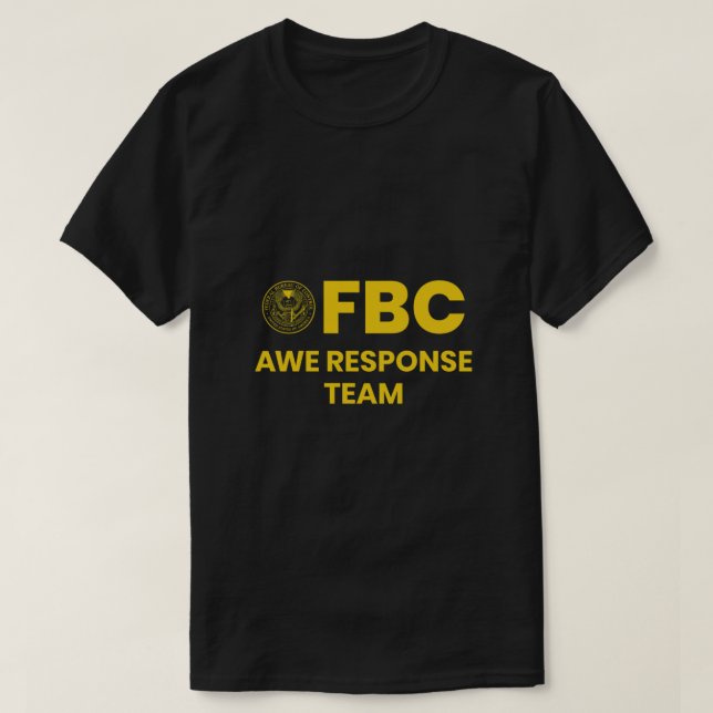 Camiseta Gabinete Federal de Controle - Equipe de Resposta  (Frente do Design)