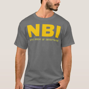 Camiseta Gabinete Nacional de Investigação do NBI