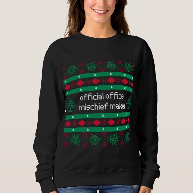 Camiseta Gabinete Oficial Mischefe Maker Ugly "Sweater" (Frente)