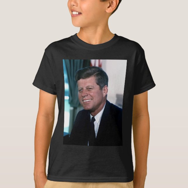Camiseta Gabinete Oval do Presidente John F. Kennedy (Frente)