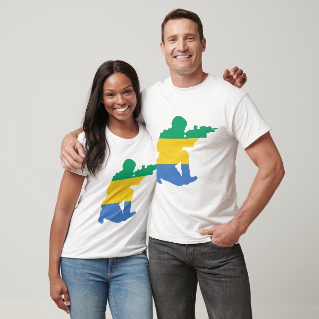 Camiseta Gabon Seal (Unissex)