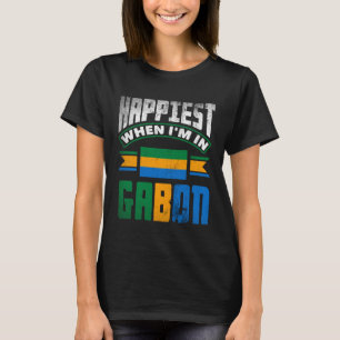 Camiseta Gabonês Gabão - Bandeira Gabonesa - Mais Acontece