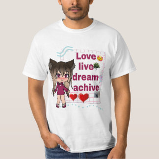 Camiseta Gacha Girl fofa