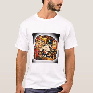 Camiseta Gachapon Cat | Arte de Brinquedo Japonês