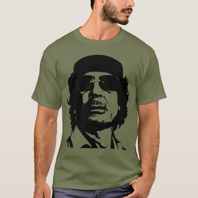 Camiseta Gaddafi transparente (Frente)