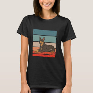 Camiseta Gado de Cão-de-Obra Australiano Inte