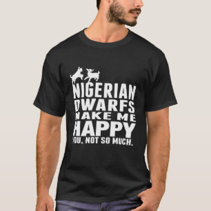 Camiseta Gado Níguo Bonito Faz Feliz Por Mim