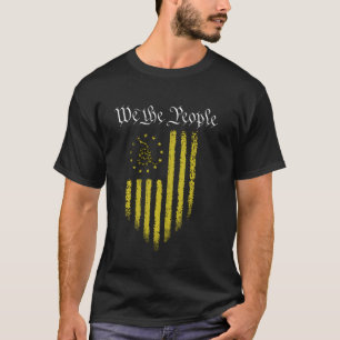 Camiseta Gadsden Betsy Ross Flag Vintage Antigo Nós As Pess