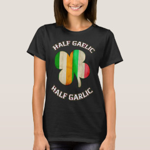 Camiseta Gaélico de Dia de São Patrício de Mulheres Italian
