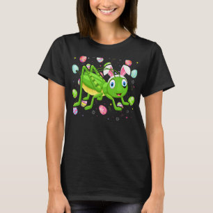 Camiseta Gafanhoto Páscoa Ovo Páscoa Engraçada
