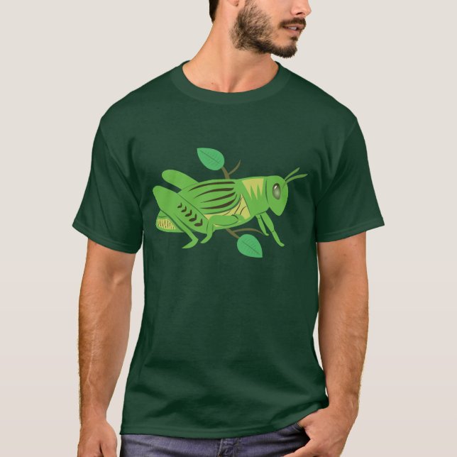 Camiseta Gafanhoto Verde (Frente)