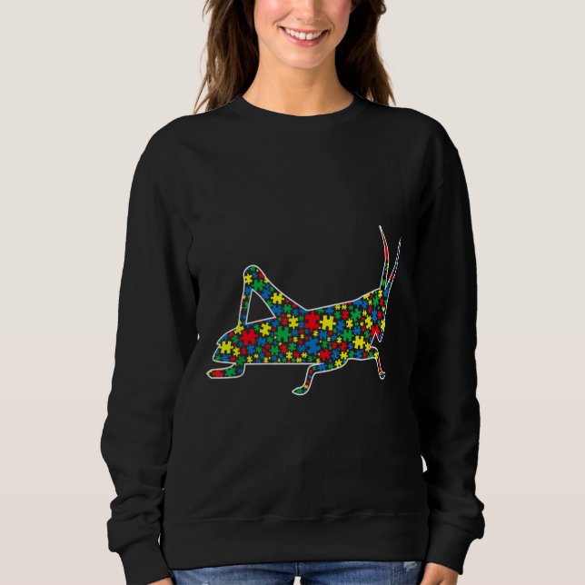 Camiseta Gafanhotos Quebra-cabeça de utilidade ateus suport (Frente)
