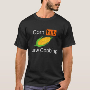 Camiseta Gag de Memória Engraçada do Milho Raw Cobbing Funn