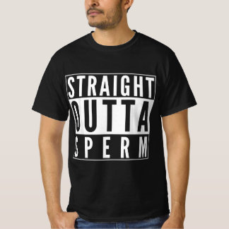 Camiseta Gag Gift Surgery Hetero Fora do Sperm Se Diverte