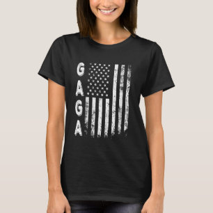 Camiseta Gaga América Bandeira Dia de as mães 4 de julho Mu