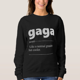 Camiseta Gaga Definição Bela Para Avó Vovó