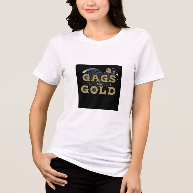Camiseta Gags para Dourado (Frente)
