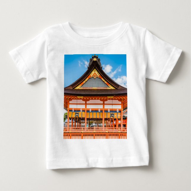 Camiseta Gai-Haiden, santuário de Fushimi Inari-Taisha, Kyo (Frente)
