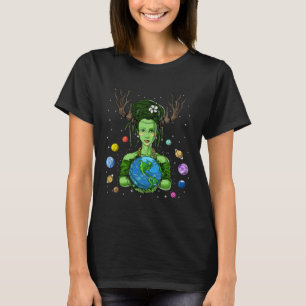 Camiseta Gaia Deusa Grega Mãe Terra Dia Hippie Meio Ambient