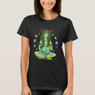 Camiseta Gaia Deusa Grega Pagã Mãe Terra Hippie Natur