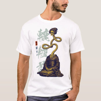Camiseta Gaikotsu Rokurokubi Long Neck Japanese Streetwear