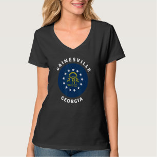 Camiseta Gainesville Georgia Flag GA Vacation Souvenir
