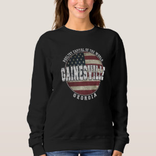 Camiseta Gainesville Georgia Vintage - bandeira americana