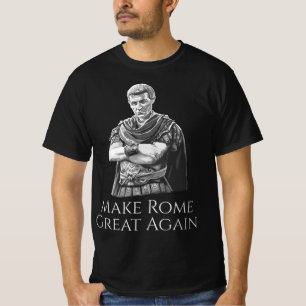 Camiseta Gaius Júlio César Torne o Excelente de Roma Novame