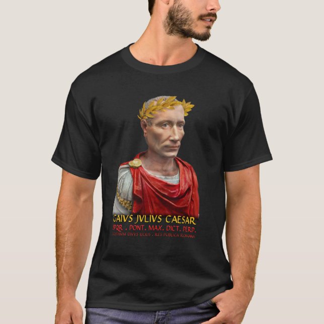 CAMISETA GAIUS JULIUS CÉSAR (Frente)
