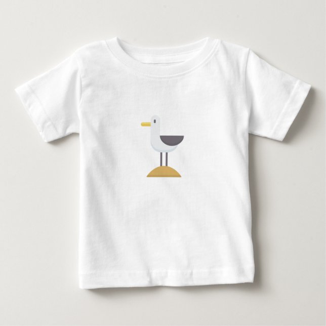 Camiseta gaivota (Frente)
