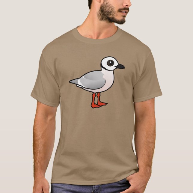 Camiseta Gaivota de Birdorable Ross (Frente)