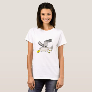 Camiseta Gaivota de desenho