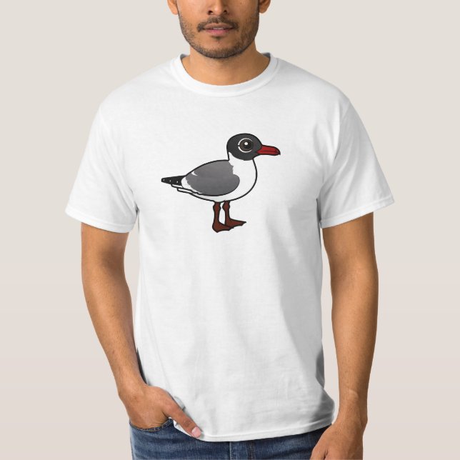 Camiseta Gaivota de riso de Birdorable (Frente)
