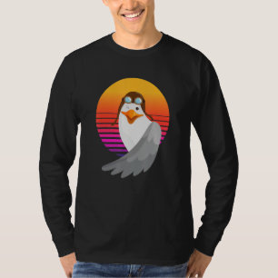Camiseta Gaivota Fofa Legal Oceano Mar Ave Animal Asa Gestu