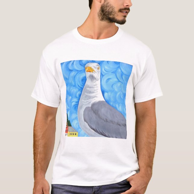 Camiseta Gaivota orgulhosa (Frente)