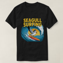 Gaivota Surfista de Inverno, Gaivota Surfando