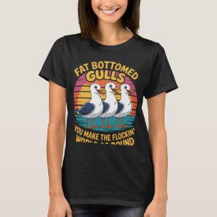 Camiseta Gaivotas de Fundo Gordo Você Faz O Mundo de Revoad