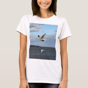 Camiseta Gaivotas em vôo