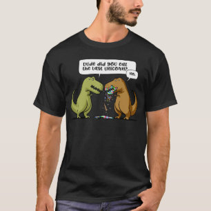 Camiseta Gajo do dinossauro de T-Rex você comeu o último