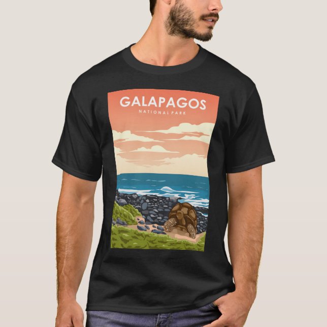 Camiseta Gal � pagos National Park Explorer - Vida Selvagem (Frente)